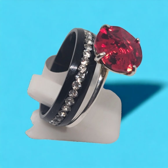 NEW Lustro Stella's Octillion Cut Swarovski Finest Zirconia in Sterling Silver - Picture 9 of 12